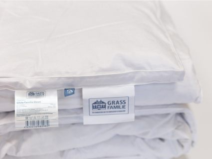 Одеяло German Grass White Familie Down теплое 220х240