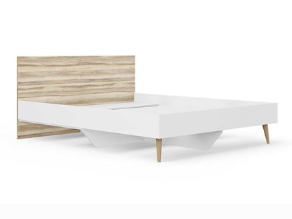 Кровать Сонум Ines Ясень ориноко + белый 120х190