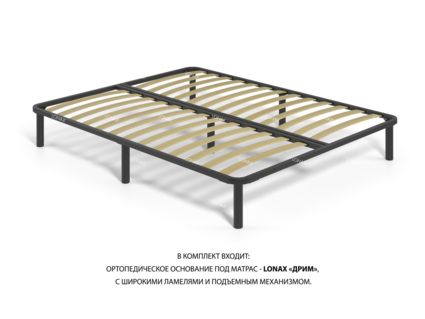 Кровать Lonax Венеция велюр Dolly-2 (с подъемным механизмом) 180х200