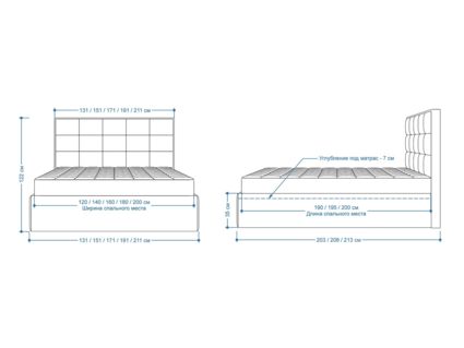 Кровать Lonax Адель велюр Dolly-1 (с подъемным механизмом) 120х190