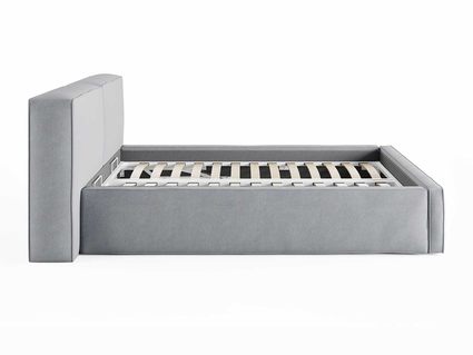 Кровать Сонум Europa Экокожа Коричневый (с основанием) 140х190