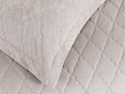 Покрывало Софи де Марко Деметра (светло серое) 160х220