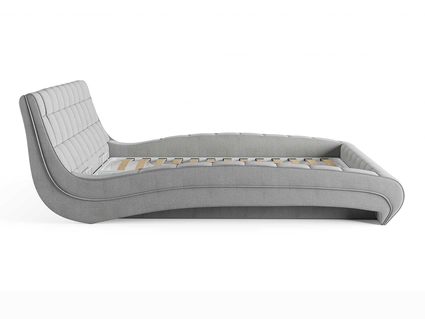 Кровать Сонум Milano Экокожа Графит 80х190