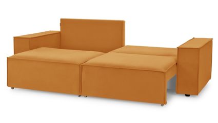 Диван Фиеста Мебель Софт 2 велюр Velutto 27 оранжевый
