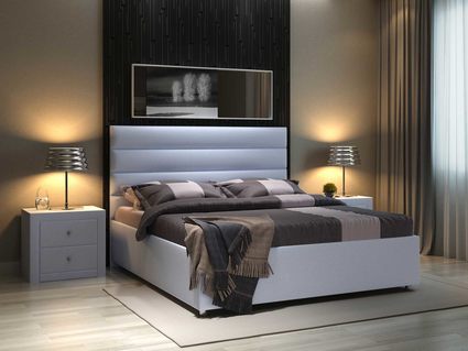 Кровать Sleeptek Premier 4 Велюр 20 (с подъемным механизмом) 180х190