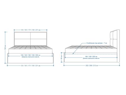Кровать Lonax Марселла велюр Dolly-1 (с подъемным механизмом) 180х200