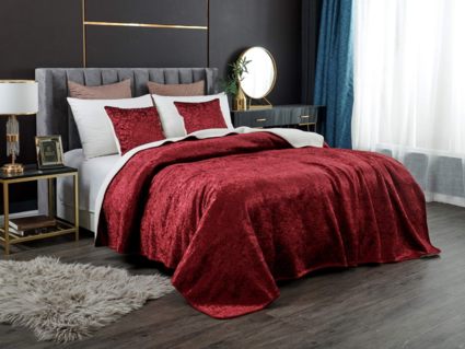 Плед Софи де Марко Ундина (бордо)