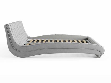 Кровать Сонум Milano Экокожа Графит 80х190