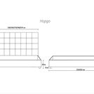 Кровать Димакс Нордо Кварц с подъемным механизмом 90х190