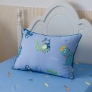 Комплект постельного белья Софи де Марко Crocodile (синий) с одеялом 1,5-спальный