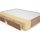 Кровать Mr.Mattress Site Box велюр Toffee 140х200