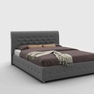 Кровать Sleeptek Premier 1 Велюр 16 (с подъемным механизмом) 200х200