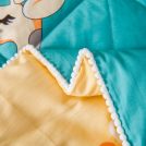 Комплект постельного белья Софи де Марко Giraffe (синий) с одеялом 1,5-спальный